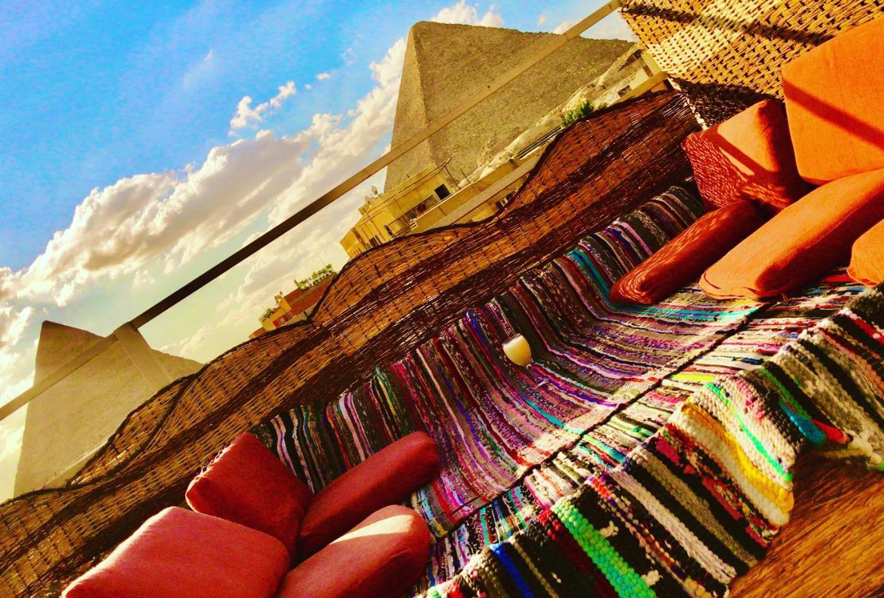 Carpet Alaadein Pyramids View Hotel Kafret el-Gabal Exterior foto
