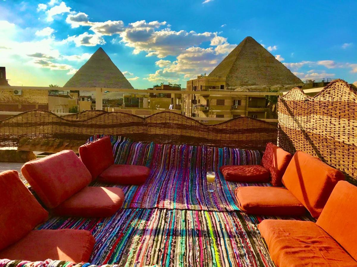 Carpet Alaadein Pyramids View Hotel Kafret el-Gabal Exterior foto