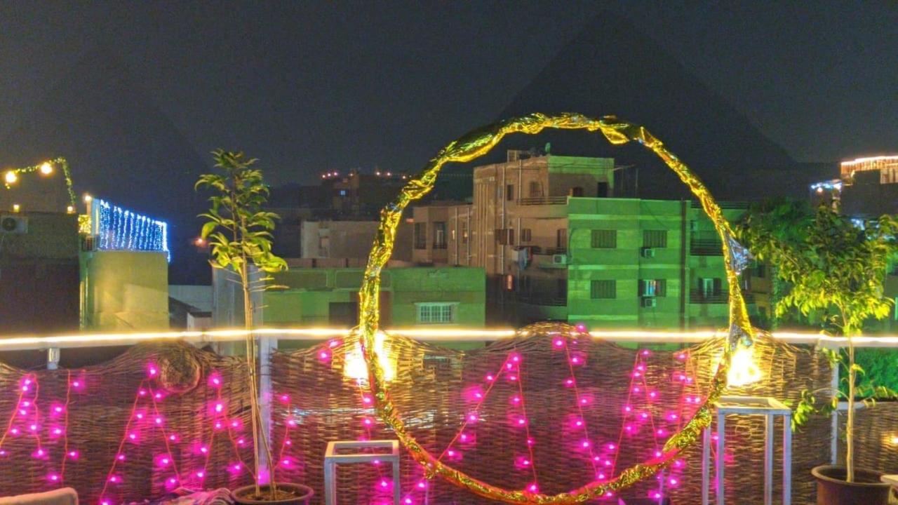Carpet Alaadein Pyramids View Hotel Kafret el-Gabal Exterior foto