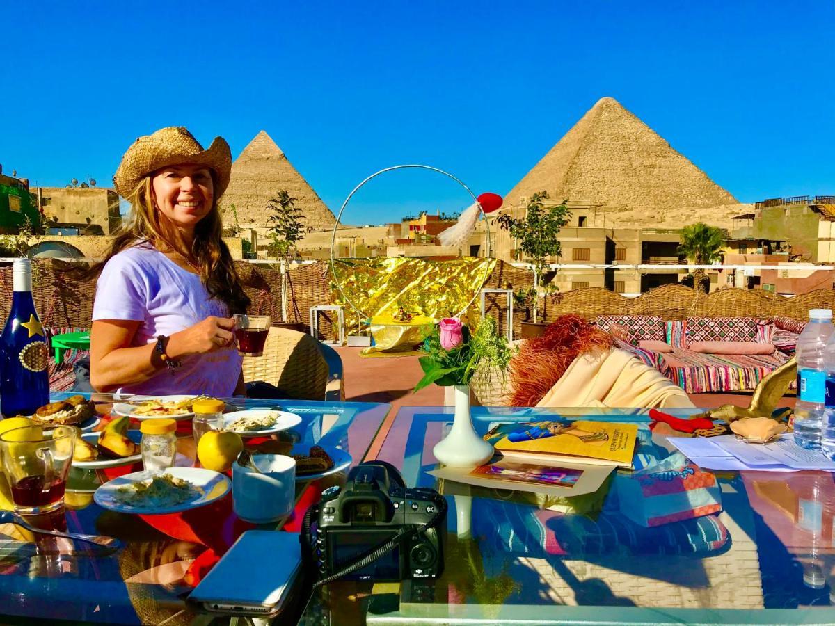 Carpet Alaadein Pyramids View Hotel Kafret el-Gabal Exterior foto